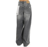 Haveone pantalone Bella denim grigio