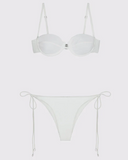 Me Fui bikini Ferretto Shirting bianco