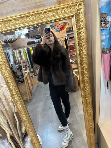 Haveone Pelliccia Rever Moro