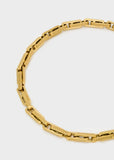 Nali collana girocollo con rettangoli oro