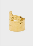 Nali Bracciale Over irregolare Oro