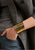 Nali Bracciale Over irregolare Oro