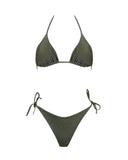Matinée Kate lurex verde