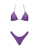 Matinee Mina Costina viola lurex