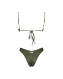 Matinée Tina lurex verde