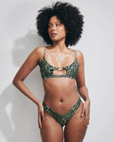 Matinée Taylor lurex zebrato verde