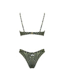 Matinée Taylor lurex zebrato verde