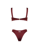 Matinèe Jane Lycra lucida Vino