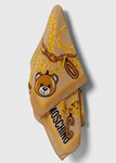 Moschino Foulard catene Teddy Bear beige