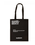 Matinee Tot Bag Summer Nero