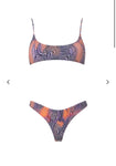 Matinée Bralette cavalli arancio