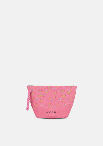 Me Fui Pochette Rife Rosa con Fiorellini