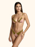 Me fui Triangolo con Slip fisso Rosa SW0220-PK