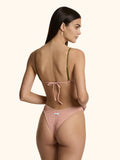 Me fui Triangolo con Slip fisso Rosa SW0220-PK