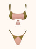 Me fui Fascia con Slip regolabile Rosa SW0222-PK