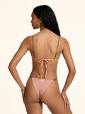 Me fui Fascia con Slip regolabile Rosa SW0222-PK