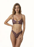 Me Fui Top fisso e slip americano fisso fantasia SW0231X02
