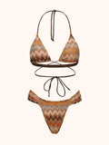 Me-Fui Triangolo alto e Slip fisso Multicolor SW0401MC