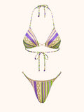 Me fui Triangolo con Slip fisso Fantasia SW0521-X34
