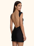 Me Fui Vestito Corto Donna Nero SW0717BK