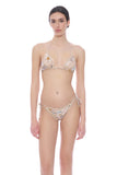 Miss Bikini triangolo con passamanerie Romantica e brasiliana