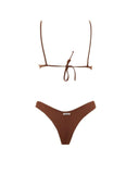 Matinèe bikini Dora lycra lucida rum