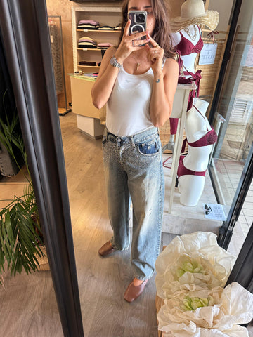 Haveone Jeans Bella strass