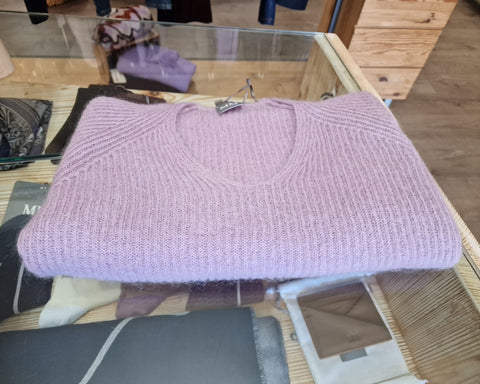 Max Mara  Maglione mohair lilla