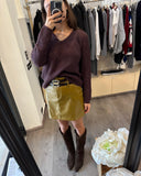 Max Mara  Maglione Ricetta borgogna