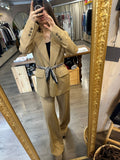Kontatto Pantalone dritto Cammello