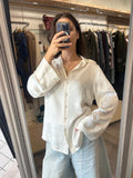 Haveone camicia polso patta bottoni burro