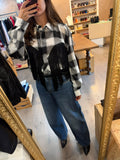 Tensione In Camicia scacchi frange