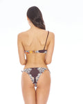 Miss Bikini Monospalla con dettagli oro cruise