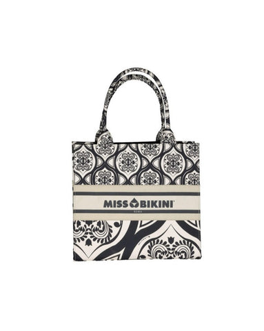 Miss Bikini Luxe Borsa Piccola Canvas Geometrico