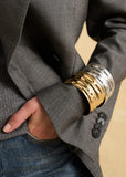Nali Bracciale Lilly Over acc. inossidabile argento