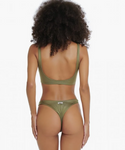 Matinee Bikini Cleo Costina verde Militare