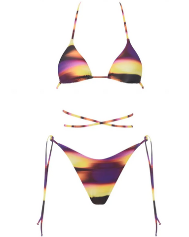 Matinee Bikini Kate Triangolo Tramonto giallo