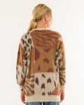 Kontatto Cardigan Jacquard Beige