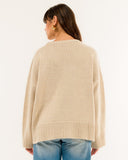 Kontatto girocollo Mon Amour beige-moro