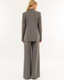 Kontatto Giacca sartoriale grigio melange