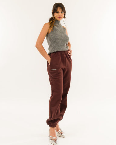 Kontatto Pantalone tuta con elastico sul fondo
