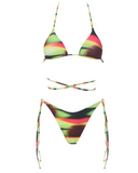 Matinee Bikini Kate Triangolo Tramonto verde