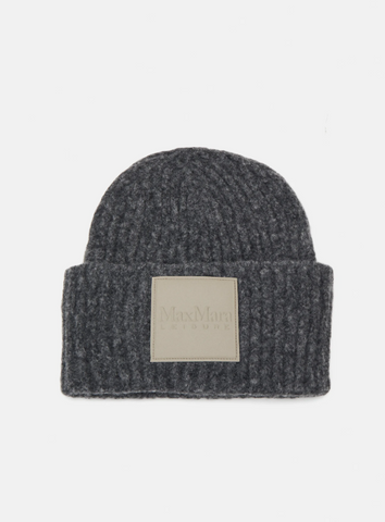 MaxMara cappello cuffia grigio